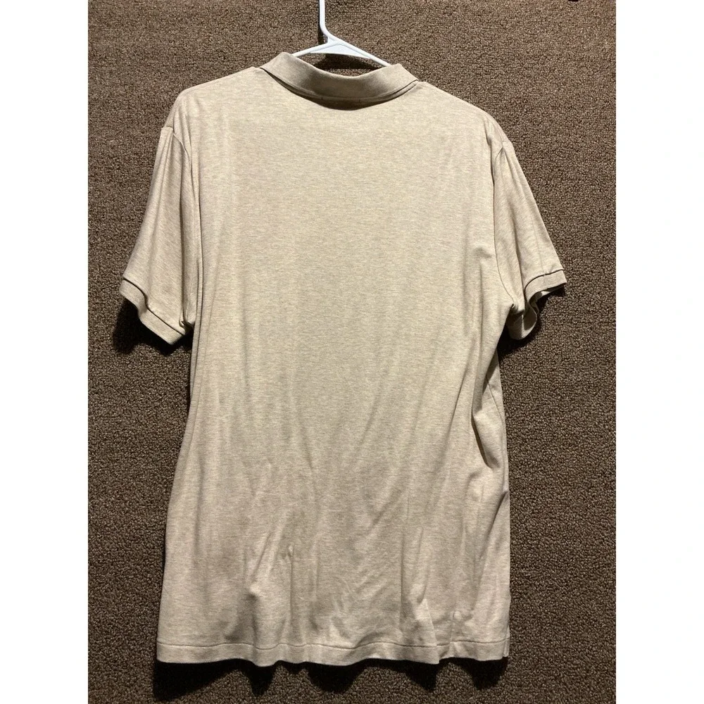 Polo Ralph Lauren Men Brown Polo New No Tag L Dune Brown Pony Custom Slim Fit